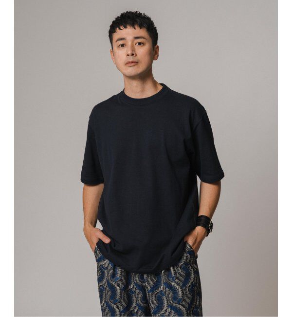 EDIFICE「LOOPWHEELER for LOWERCASE ツリテンジク ビッグTシャツ」|Tシャツ・カットソー|