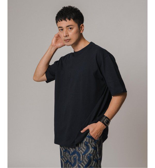 EDIFICE「LOOPWHEELER for LOWERCASE ツリテンジク ビッグTシャツ」|Tシャツ・カットソー|