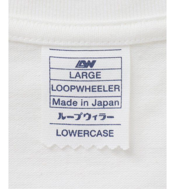 EDIFICE「LOOPWHEELER for LOWERCASE ツリテンジク ビッグTシャツ」|Tシャツ・カットソー|