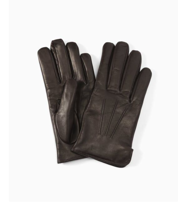 EDIFICE「MARIO PORTLANO(マリオポートラーノ) 別注 Nappa Leather Glove」|手袋|ブラウン