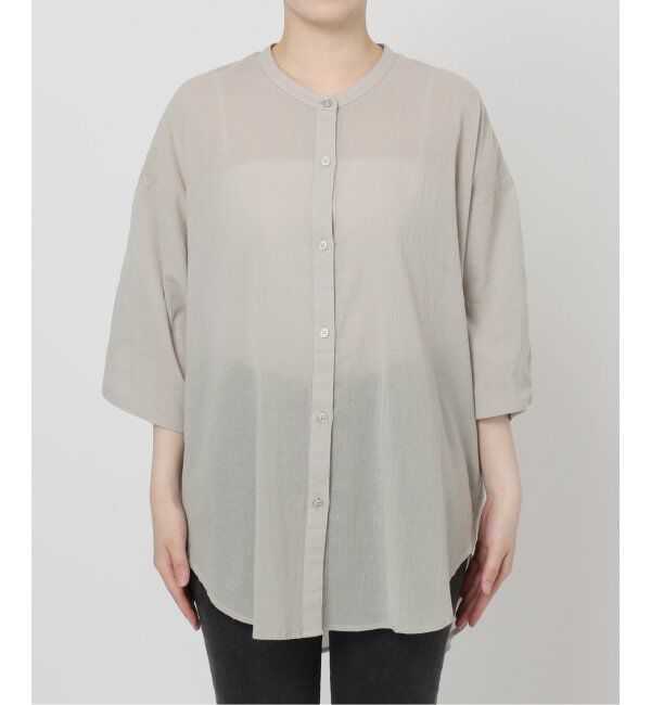 JOURNAL STANDARD relume「楊柳バンドカラーシャツ」|シャツ・ブラウス|