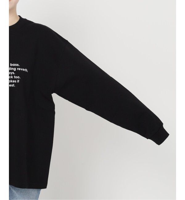 journal standard L'essage「【金子綾さん着用】PMD MORE MASSIVE BASS LOOSE FITロングスリーブT」|Tシャツ・カットソー|