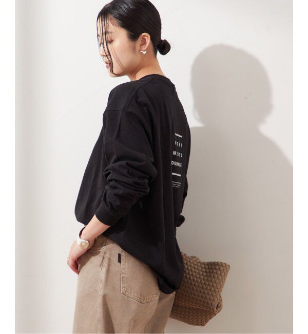 journal standard L'essage「【金子綾さん着用】PMD MORE MASSIVE BASS LOOSE FITロングスリーブT」|Tシャツ・カットソー|