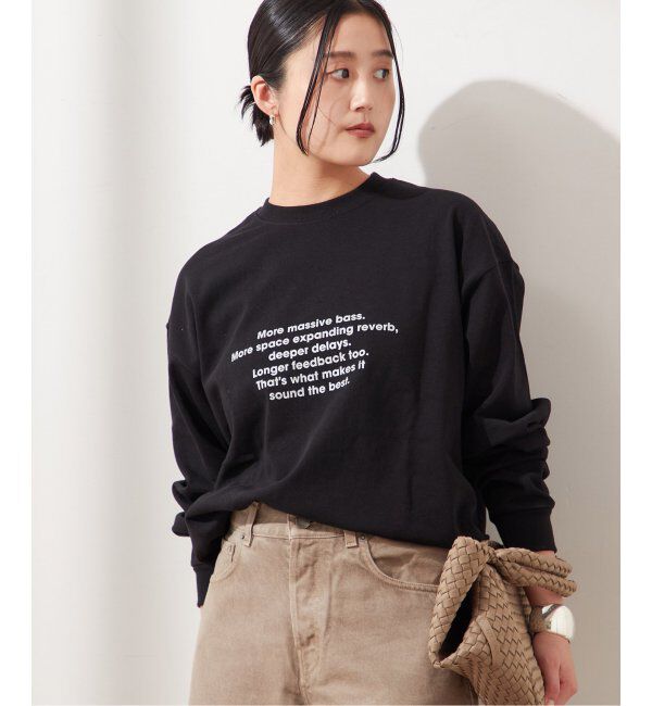 journal standard L'essage「【金子綾さん着用】PMD MORE MASSIVE BASS LOOSE FITロングスリーブT」|Tシャツ・カットソー|