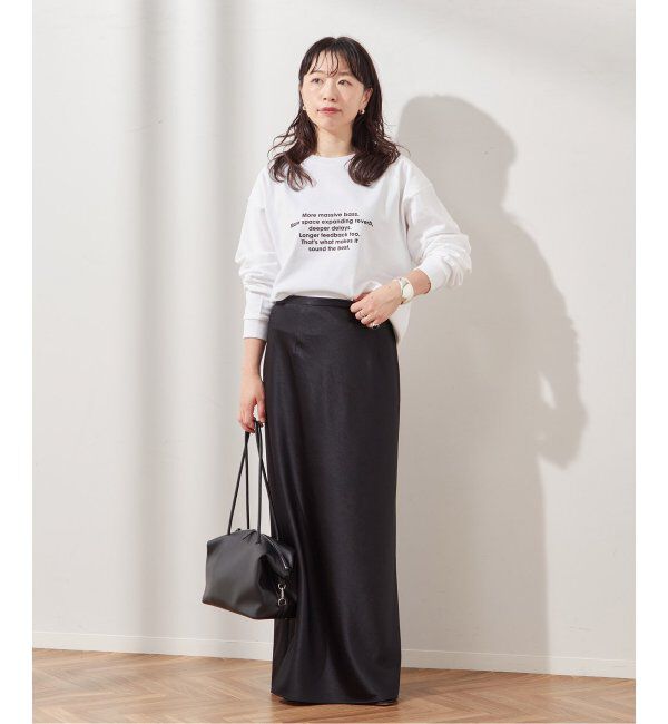 journal standard L'essage「【金子綾さん着用】PMD MORE MASSIVE BASS LOOSE FITロングスリーブT」|Tシャツ・カットソー|