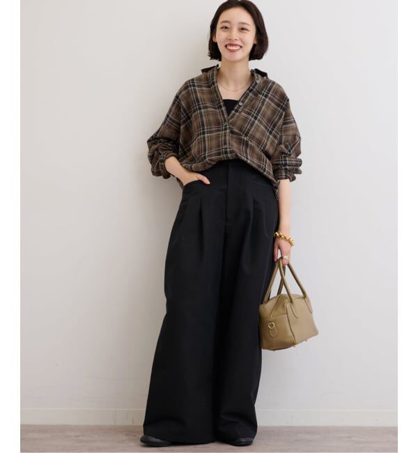 JOURNAL STANDARD relume「《追加》CHECKオーバーサイズシャツ」|タンクトップ|