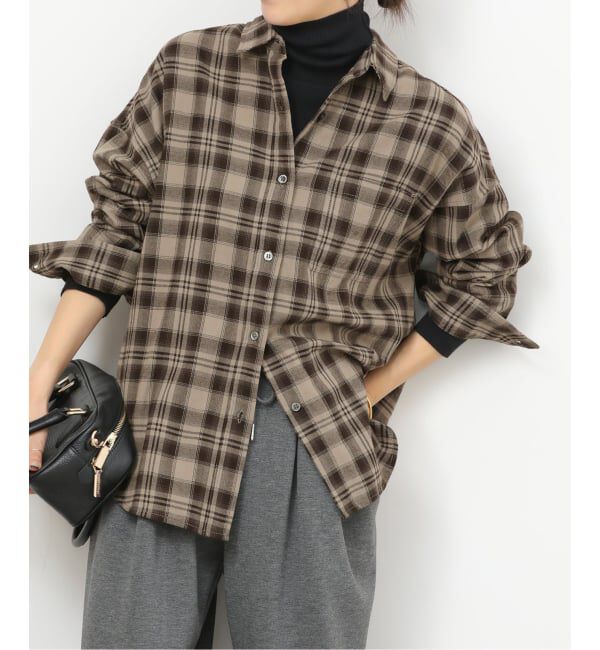 JOURNAL STANDARD relume「《追加》CHECKオーバーサイズシャツ」|タンクトップ|