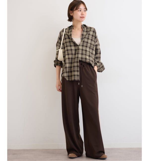 JOURNAL STANDARD relume「《追加》CHECKオーバーサイズシャツ」|タンクトップ|