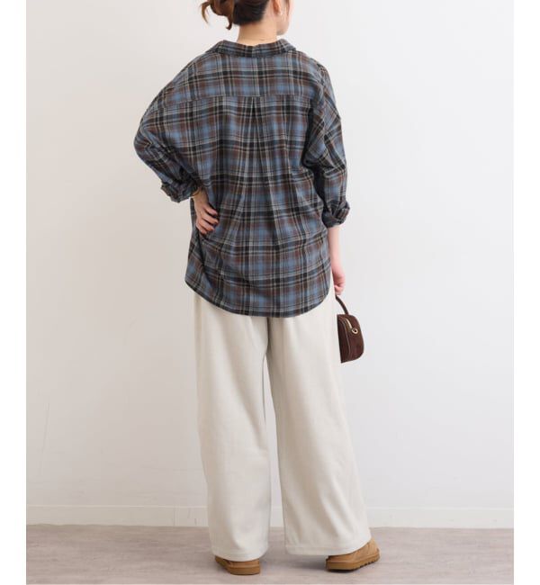 JOURNAL STANDARD relume「《追加》CHECKオーバーサイズシャツ」|タンクトップ|