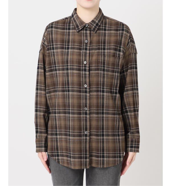 JOURNAL STANDARD relume「《追加》CHECKオーバーサイズシャツ」|タンクトップ|