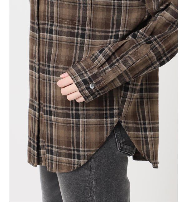 JOURNAL STANDARD relume「《追加》CHECKオーバーサイズシャツ」|タンクトップ|