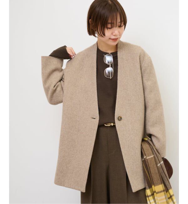 JOURNAL STANDARD relume「尾州ウールシャギージャケットコート」|その他|