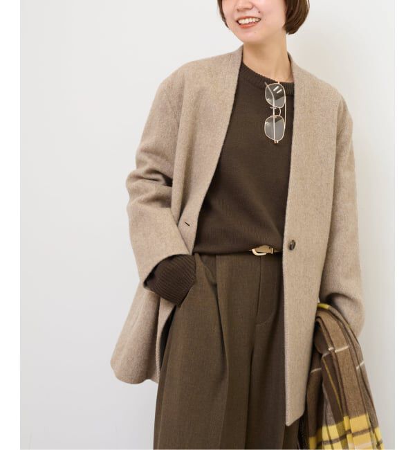 JOURNAL STANDARD relume「尾州ウールシャギージャケットコート」|その他|
