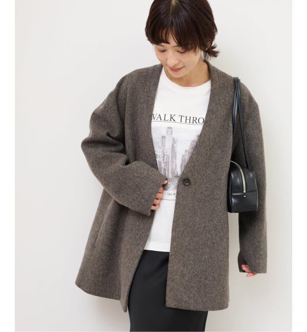 JOURNAL STANDARD relume「尾州ウールシャギージャケットコート」|その他|