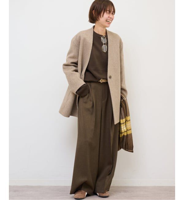 JOURNAL STANDARD relume「尾州ウールシャギージャケットコート」|その他|