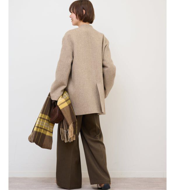 JOURNAL STANDARD relume「尾州ウールシャギージャケットコート」|その他|