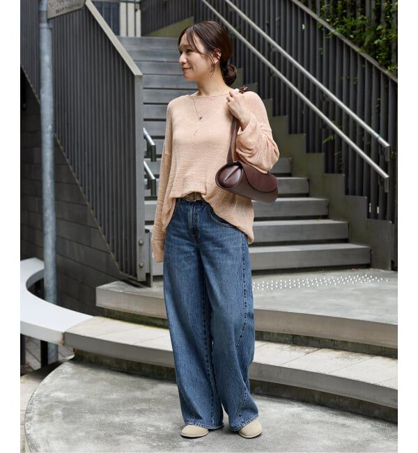 JOURNAL STANDARD「《追加》テープヤーンルーズプルオーバー」|ニット・セーター|