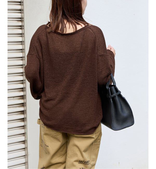 JOURNAL STANDARD「《追加》テープヤーンルーズプルオーバー」|ニット・セーター|