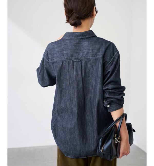 FRAMeWORK「ライトオンスデニムシャツ」|シャツ・ブラウス|
