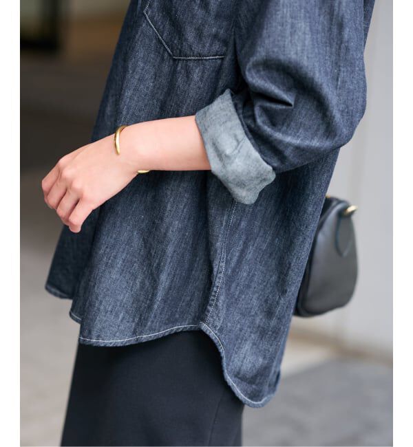 FRAMeWORK「ライトオンスデニムシャツ」|シャツ・ブラウス|