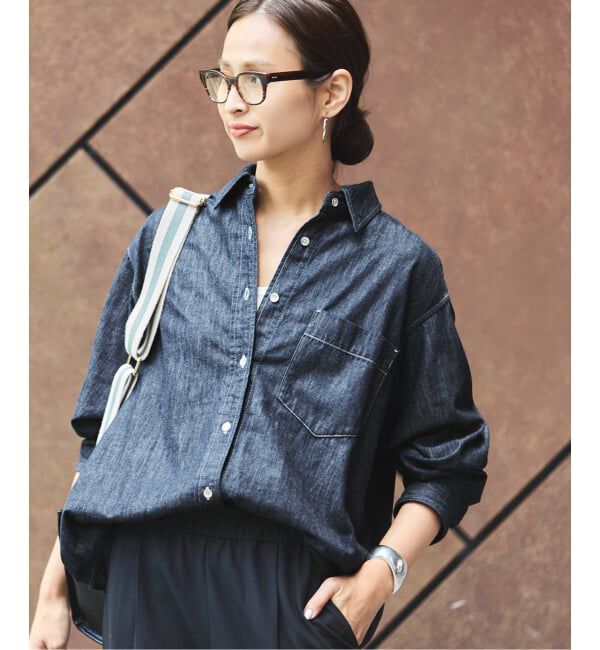 FRAMeWORK「ライトオンスデニムシャツ」|シャツ・ブラウス|