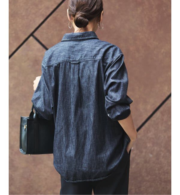 FRAMeWORK「ライトオンスデニムシャツ」|シャツ・ブラウス|