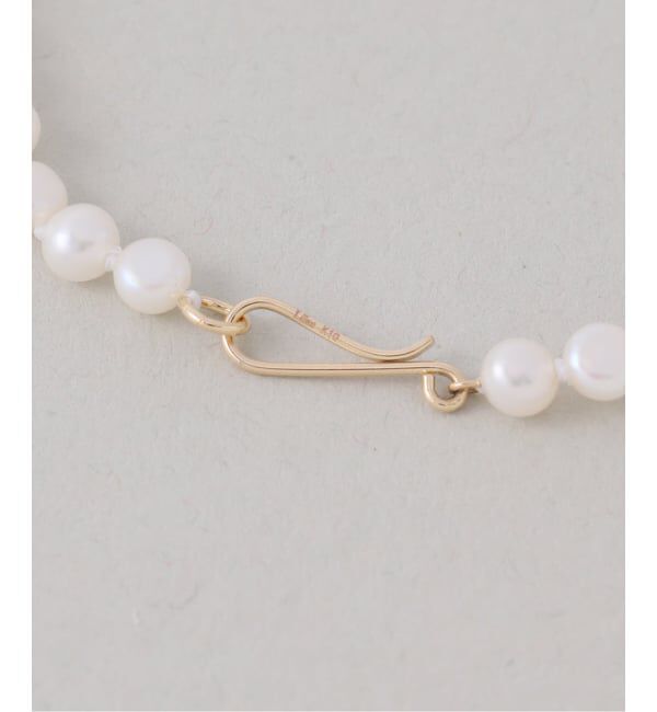 Lilas by Spick&Span「ミラーボール*サザレパールブレスレット K10」|ブレスレット・バングル|