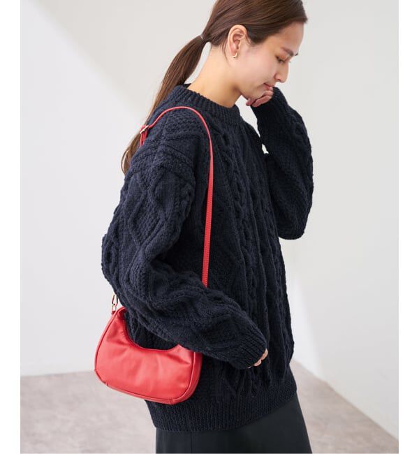 FRAMeWORK「ATHENA DESIGNS HAND ARAN CREW NECK プルオーバー」|ニット・セーター|