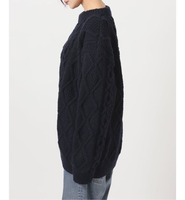 FRAMeWORK「ATHENA DESIGNS HAND ARAN CREW NECK プルオーバー」|ニット・セーター|
