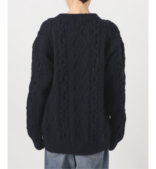 FRAMeWORK「ATHENA DESIGNS HAND ARAN CREW NECK プルオーバー」|ニット・セーター|
