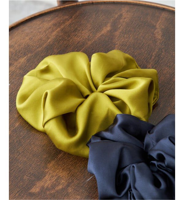 Spick and Span「TENDRESSE STUDIO / テンドレッセ スタジオ SILK SCRUNCHIE」|その他|マスタード B