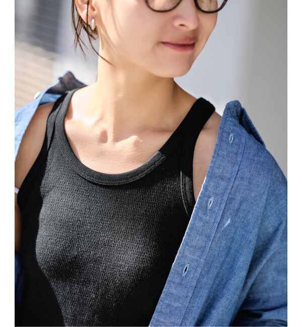 FRAMeWORK「サーマルタンクトップ」|タンクトップ|