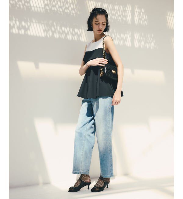  「【洗える】レイヤード風カットソー」|Tシャツ・カットソー|