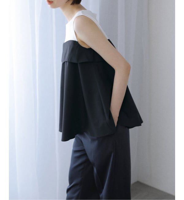  「【洗える】レイヤード風カットソー」|Tシャツ・カットソー|