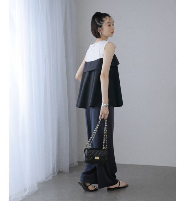  「【洗える】レイヤード風カットソー」|Tシャツ・カットソー|