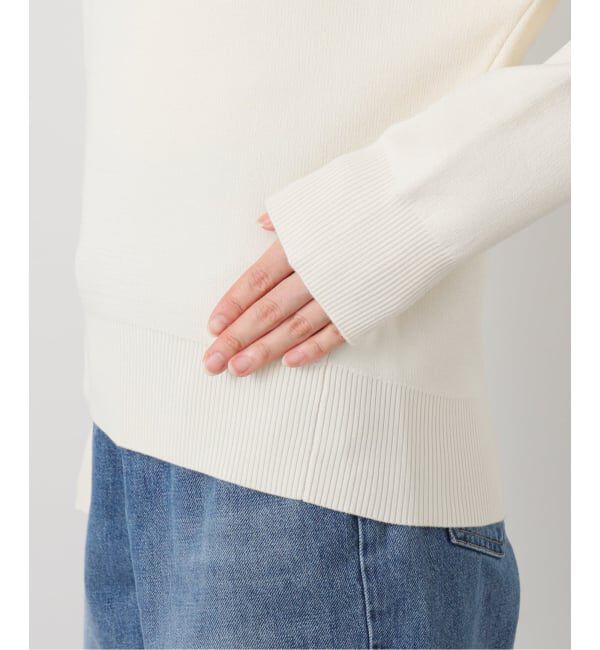  「《追加2》【洗える】接結クルーネックプルオーバー」|ニット・セーター|