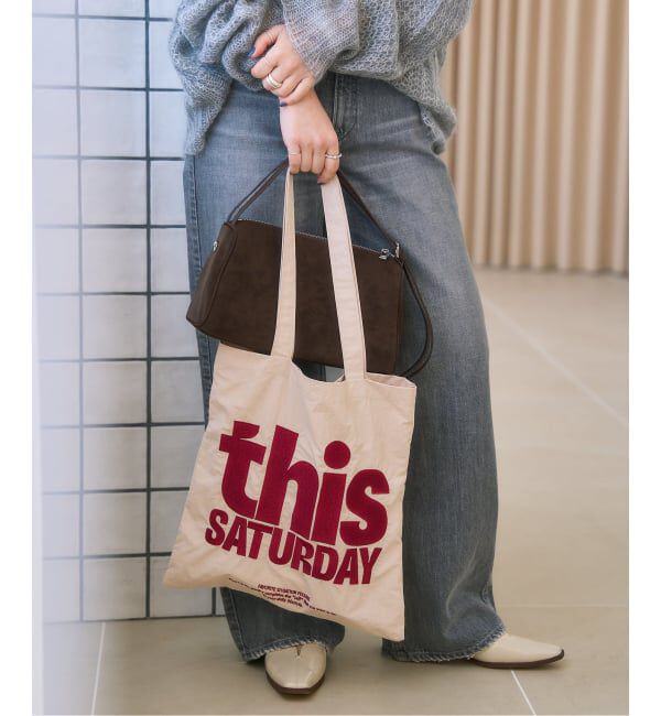  「LETALON メッセージトート」|トートバッグ|ナチュラル