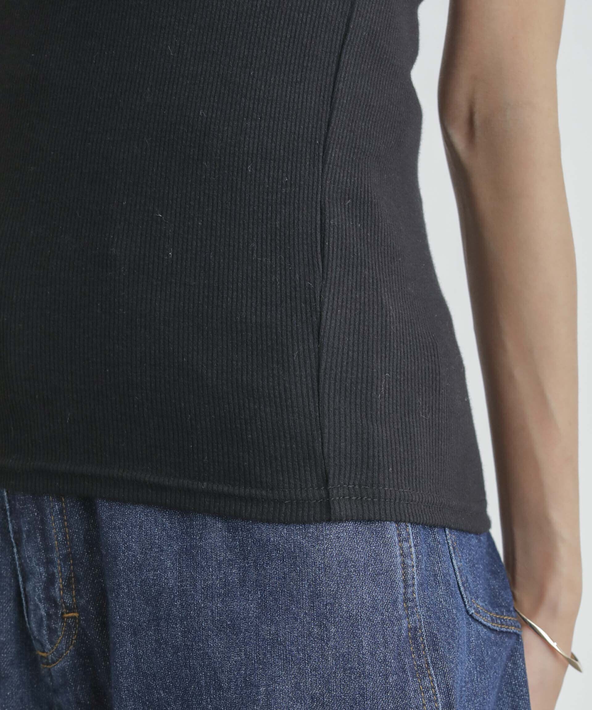 nano･universe「抗菌防臭リブスクエアタンク」|タンクトップ|