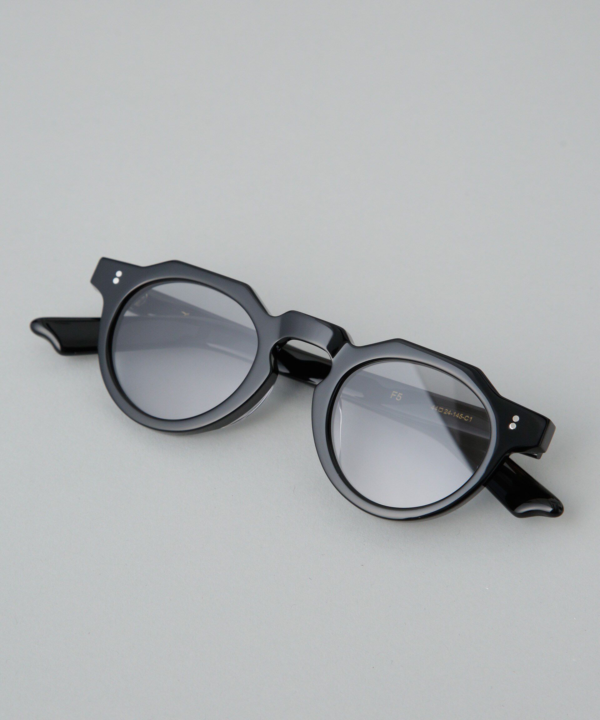 nano･universe「NEW.(Few.)/F5」|メガネ|ブラック