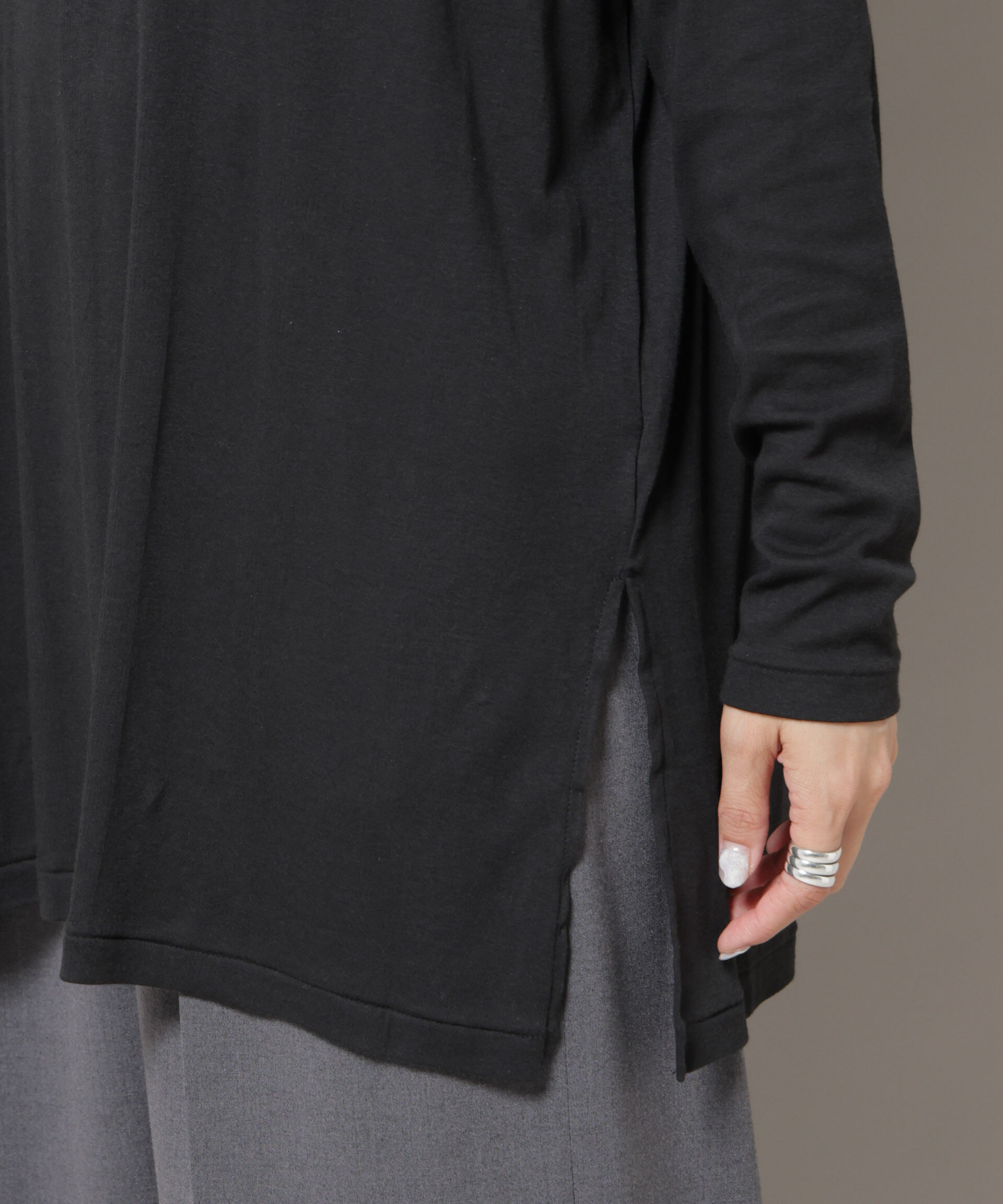 nano･universe「Robert P. Miller/Light Prib Crew L/S tee」|Tシャツ・カットソー|