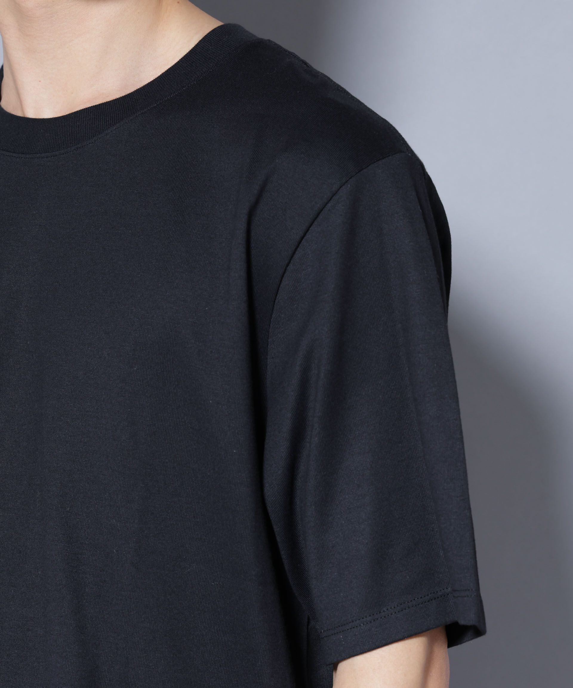 nano･universe「Anti Soaked(R) 汗染み防止 クルーネックレギュラーシルエットTシャツ」|Tシャツ・カットソー|