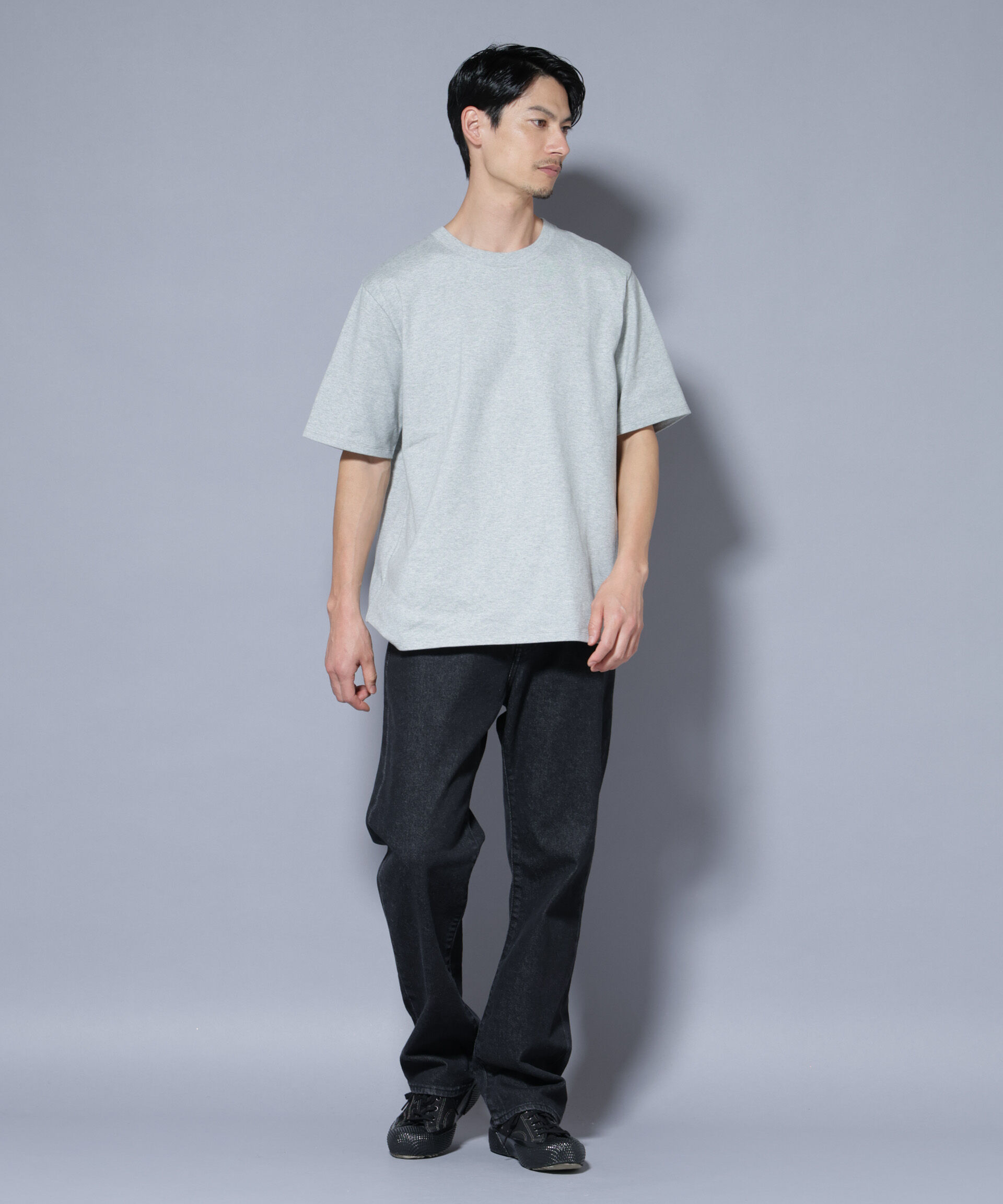 nano･universe「Anti Soaked(R) 汗染み防止 クルーネックレギュラーシルエットTシャツ」|Tシャツ・カットソー|