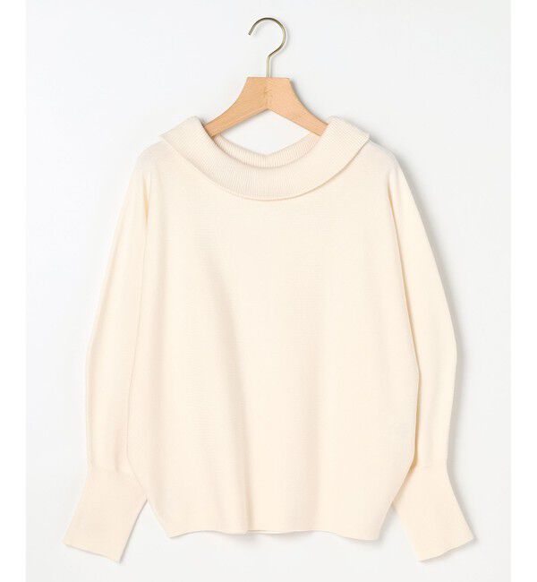 組曲「【加藤ローサさん着用・新色追加・前後着用可】スムースストレッチロールネック ニット」|ニット・セーター|