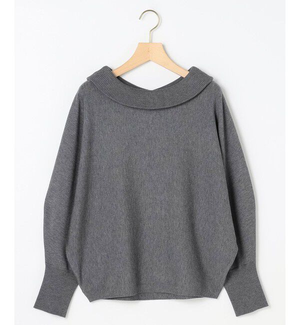 組曲「【加藤ローサさん着用・新色追加・前後着用可】スムースストレッチロールネック ニット」|ニット・セーター|