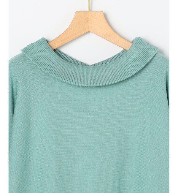 組曲「【加藤ローサさん着用・新色追加・前後着用可】スムースストレッチロールネック ニット」|ニット・セーター|