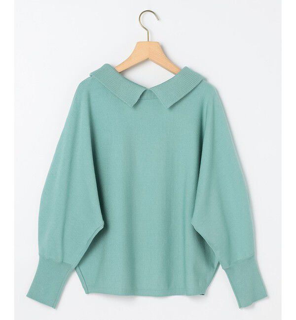 組曲「【加藤ローサさん着用・新色追加・前後着用可】スムースストレッチロールネック ニット」|ニット・セーター|