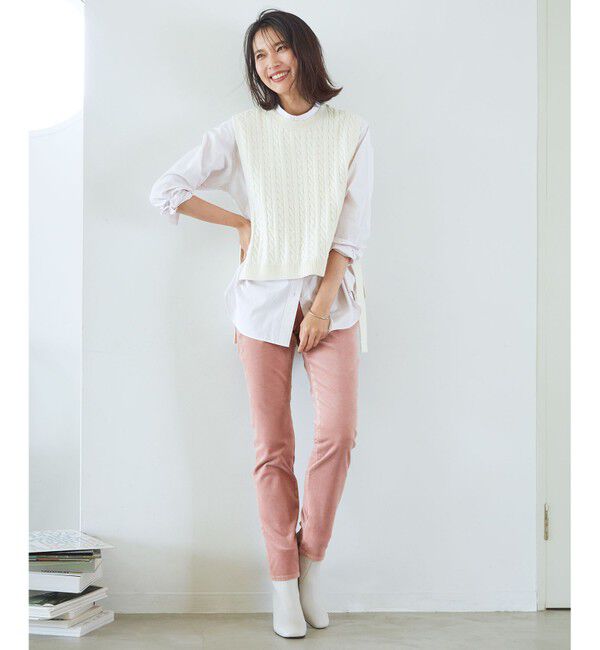 23区「【杏さん着用】ショート ヒール ブーツ」|ショートブーツ|