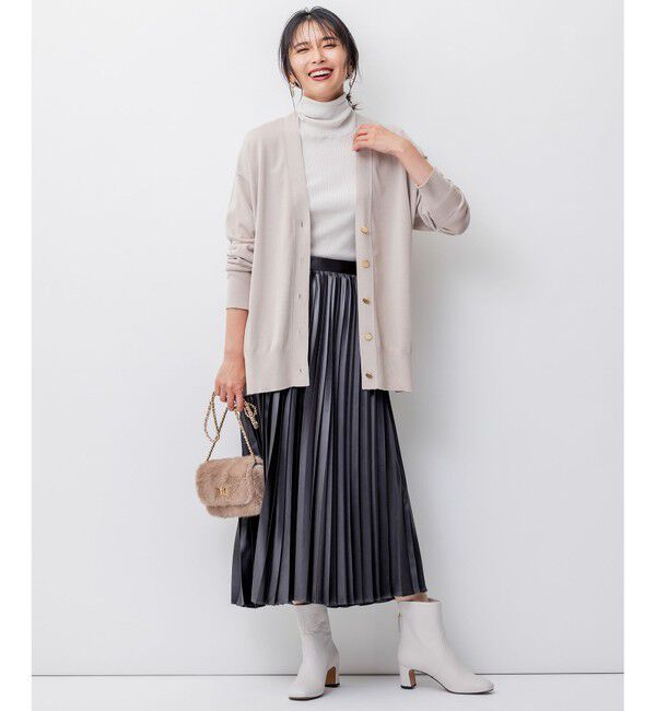 23区「【杏さん着用】ショート ヒール ブーツ」|ショートブーツ|