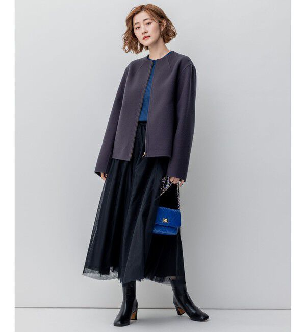 23区「【杏さん着用】ショート ヒール ブーツ」|ショートブーツ|