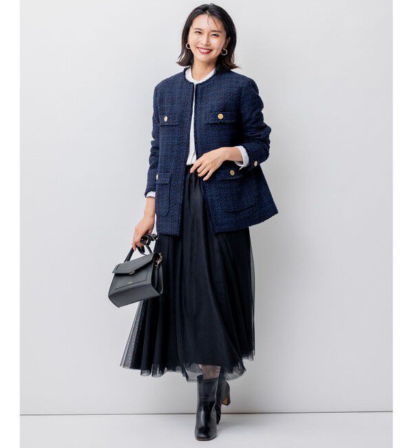 23区「【杏さん着用】ショート ヒール ブーツ」|ショートブーツ|